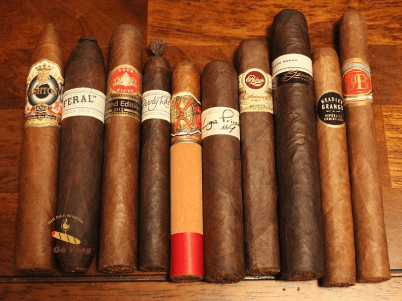 Kích thước và kích thước của xì gà cũng cần được cân nhắc kỹ lưỡng